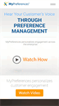 Mobile Screenshot of mypreferences.com